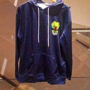 Hoody with Tree Print